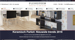 Desktop Screenshot of keramischparket.nl