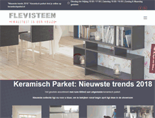 Tablet Screenshot of keramischparket.nl